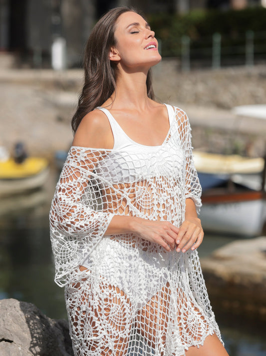 Buy Shiraleah Caitlyn Cover Up, White by Shiraleah