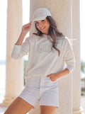 Buy "Bride" Sweatshirt, Ivory by Shiraleah Retail