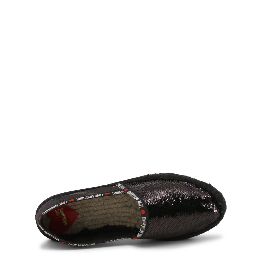 Buy Love Moschino Slip-on Flat Shoes by Love Moschino