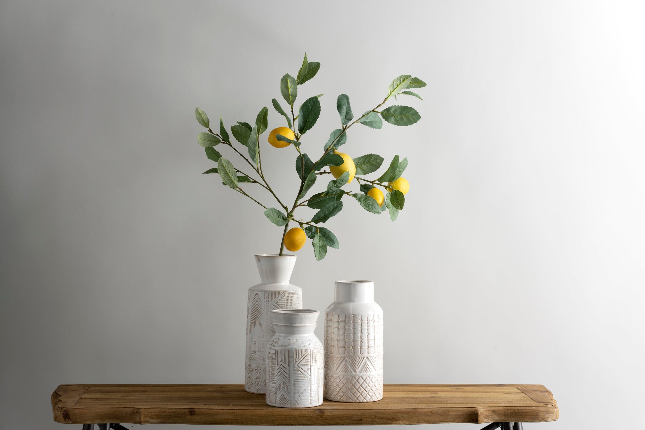 Buy Small Austin Vase, Ivory by Shiraleah