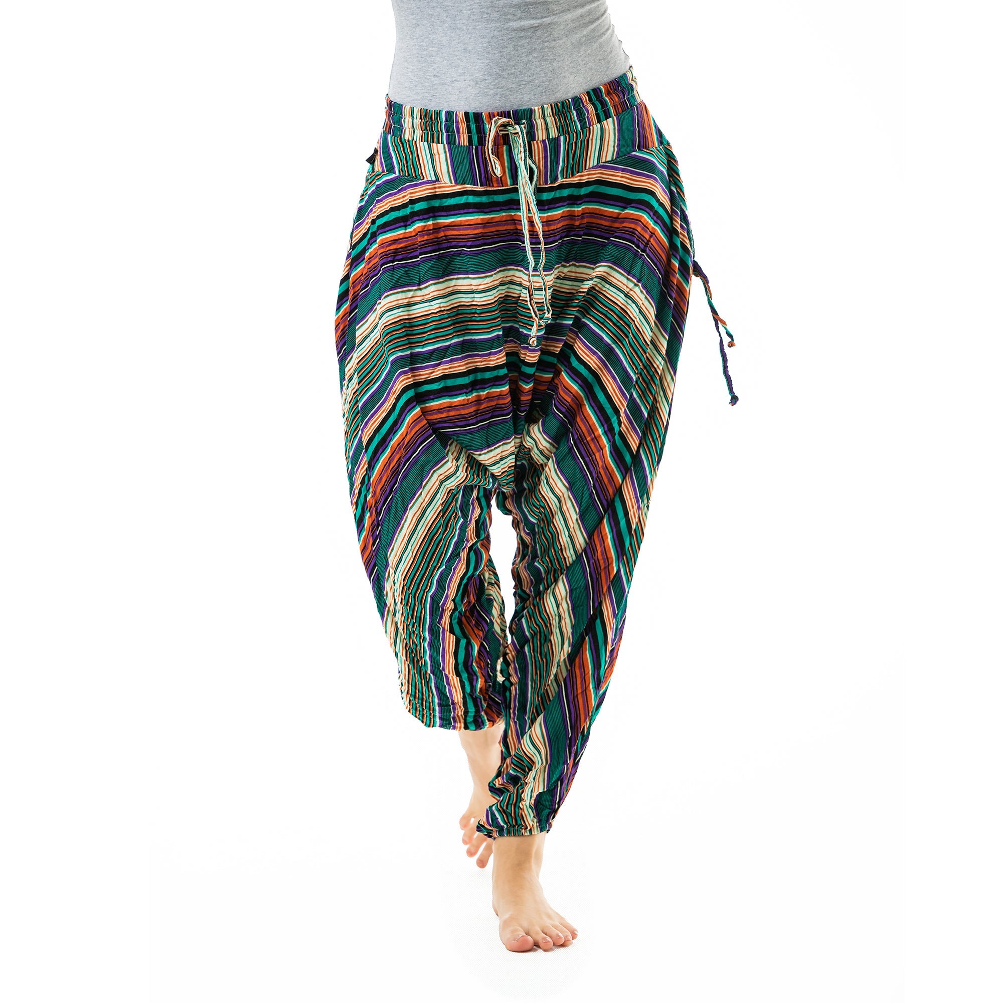 Buy Stripe Savannah Harem Pants by Buddha Pants® by Buddha Pants®