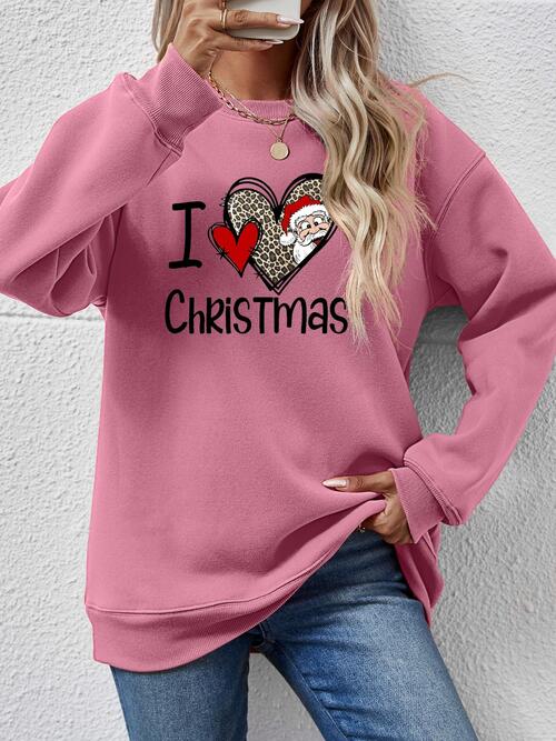 Buy CHRISTMAS Graphic Round Neck Sweatshirt by Faz