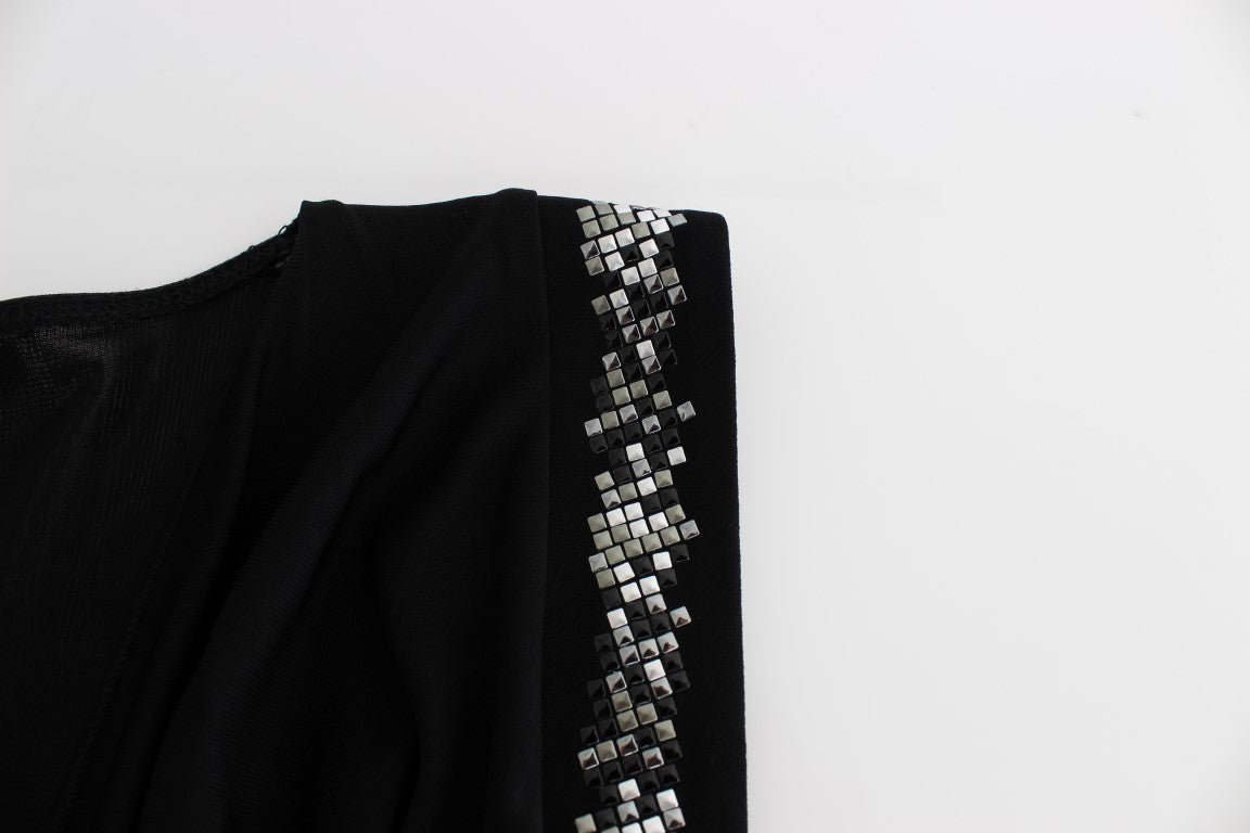 Buy Elegant Draped Neckline Sleeveless Dress by Roccobarocco