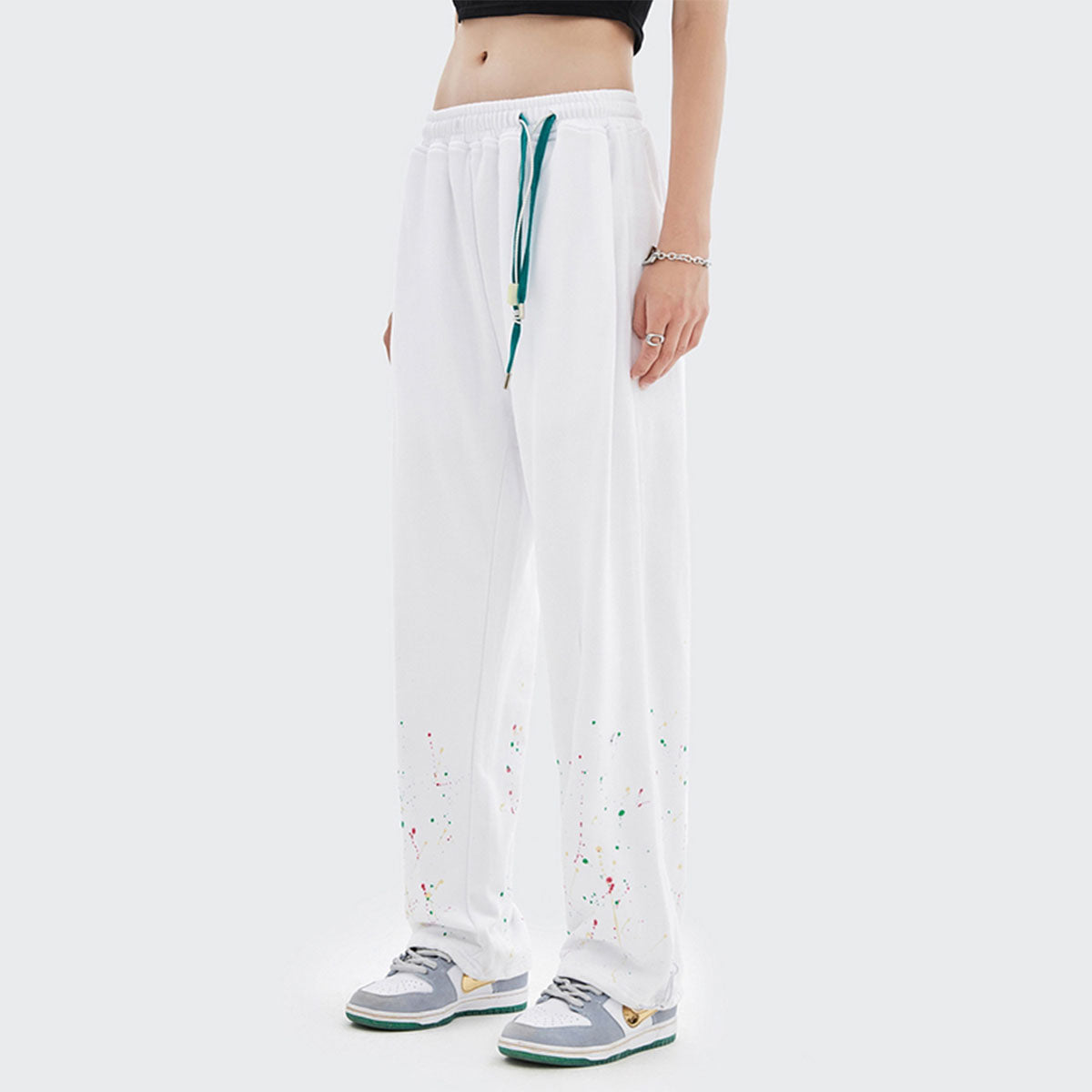 Buy Casual Drawstring Sports Straight Pants by Body404 by Body404