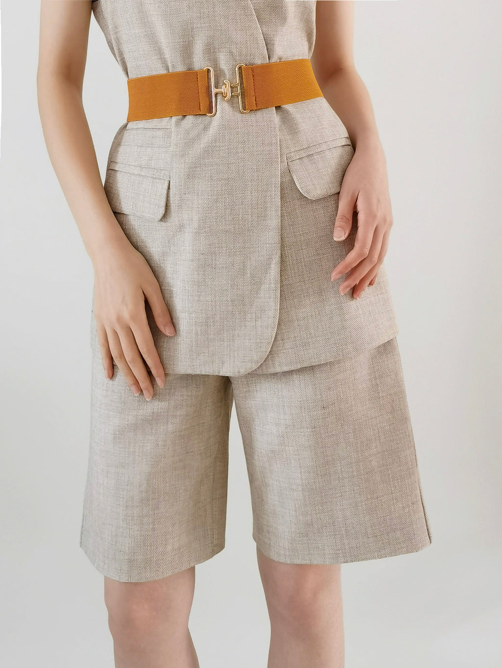 Buy Elastic Wide Belt by Faz