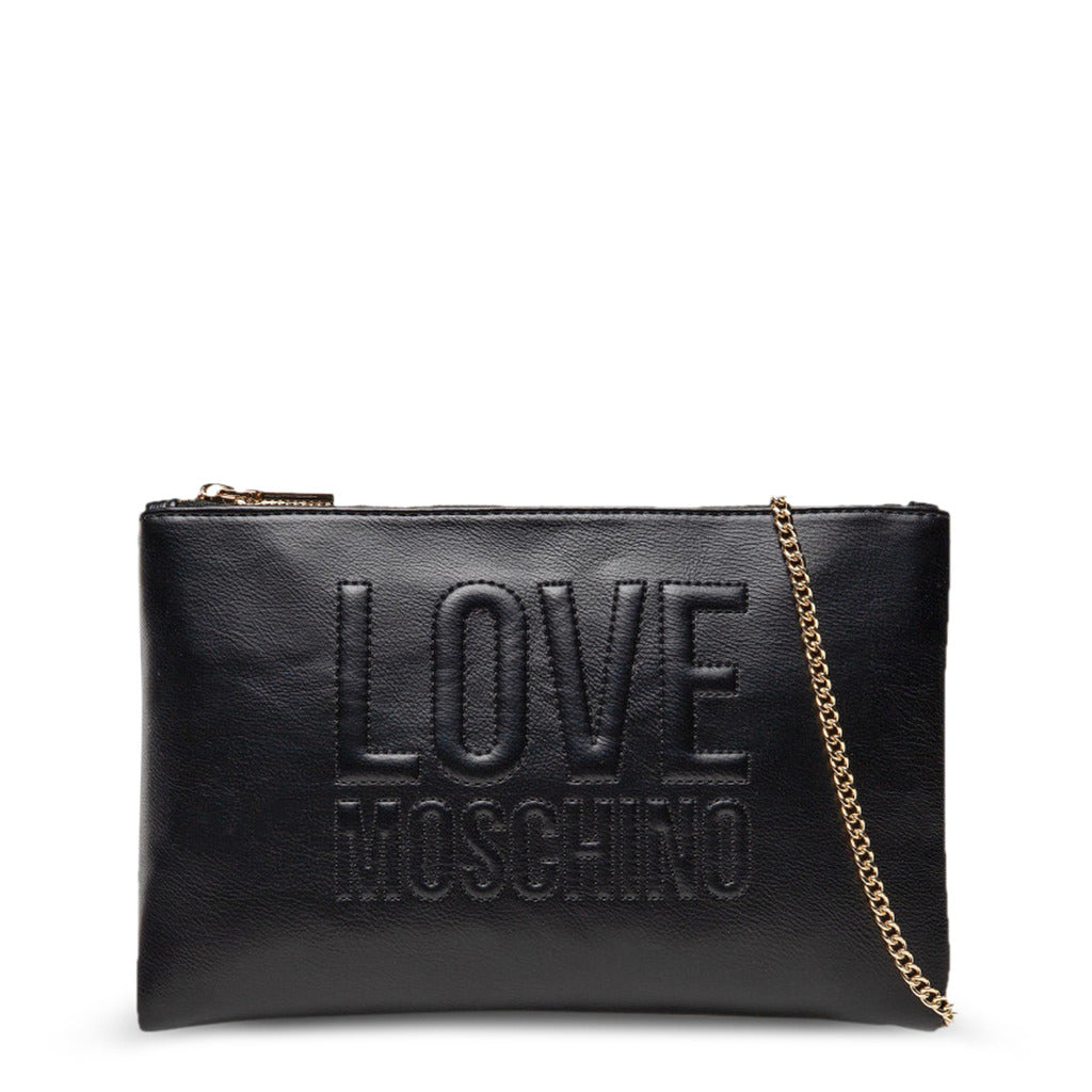 Buy Love Moschino Embossed Logo Clutch Bag by Love Moschino
