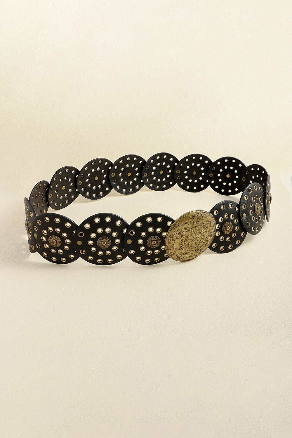 Buy Vintage PU Leather Wide Belt by Faz