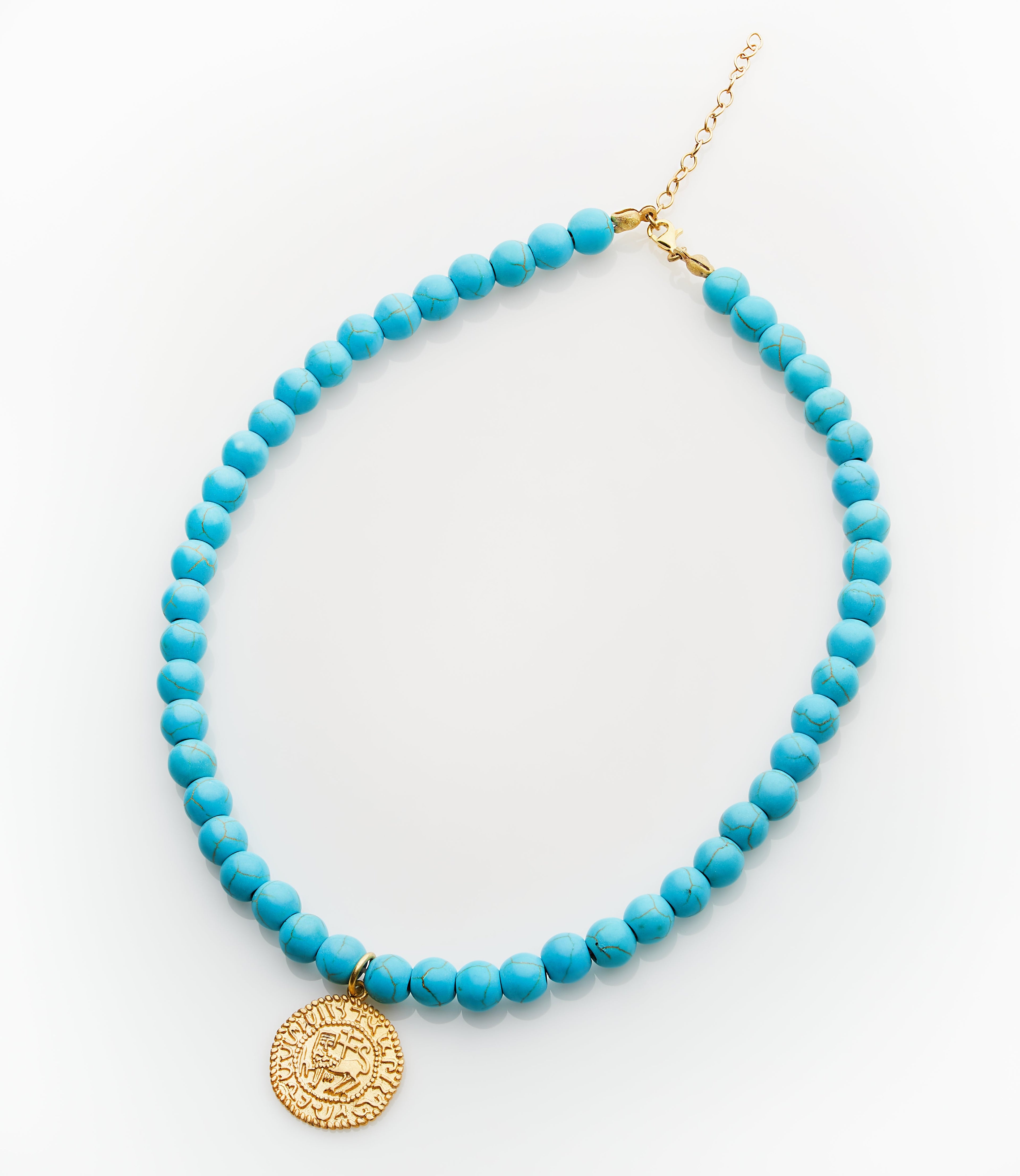 Buy Levon II Coin Necklace by Arubani