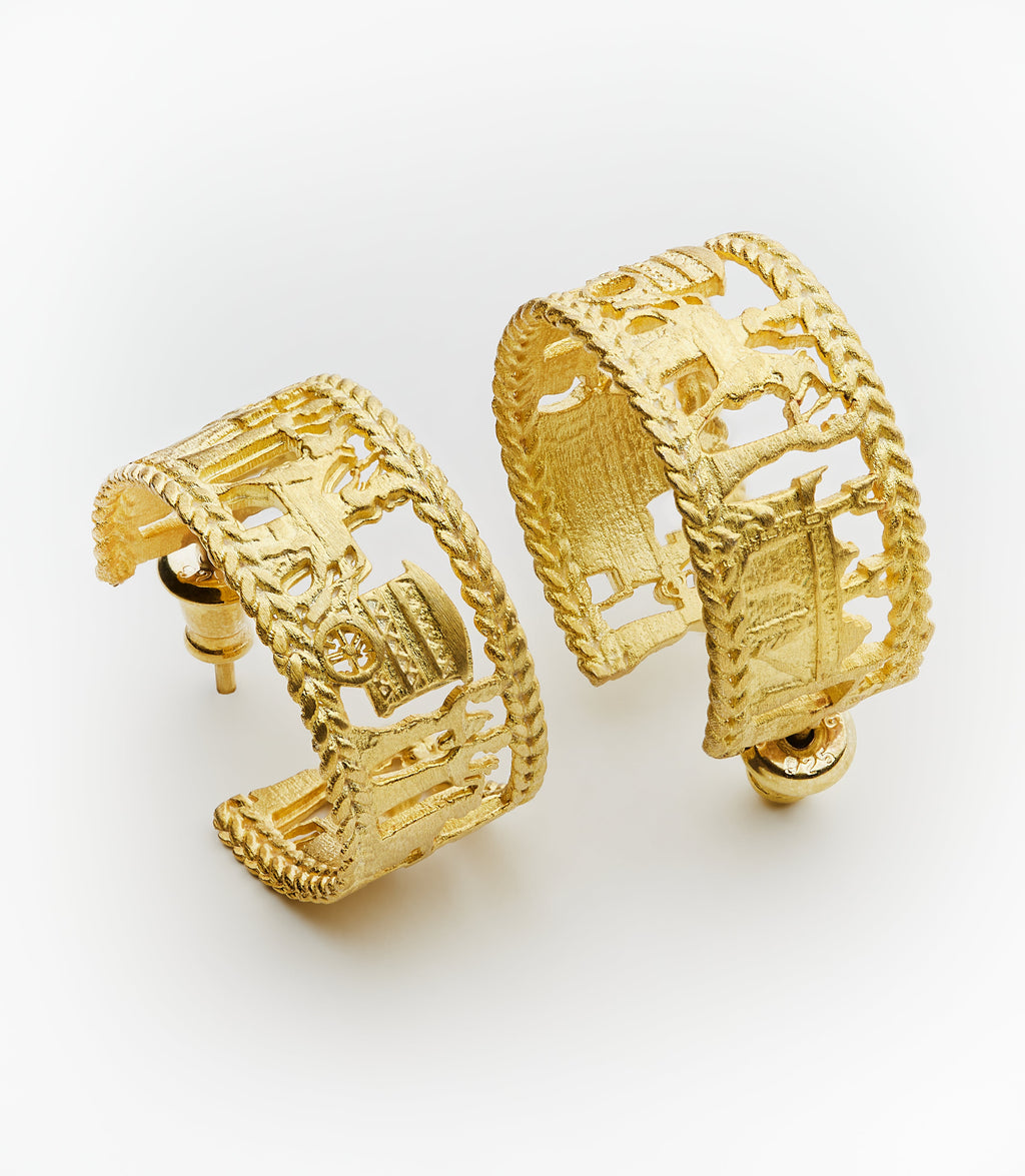 Buy Wedding in Urartu Earrings by Arubani