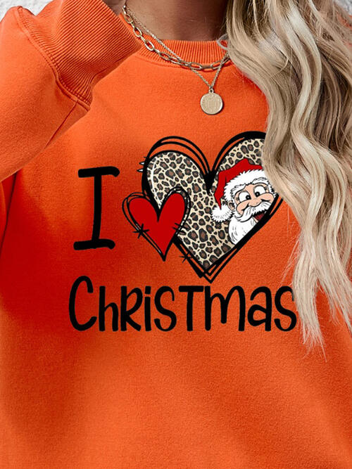 Buy CHRISTMAS Graphic Round Neck Sweatshirt by Faz