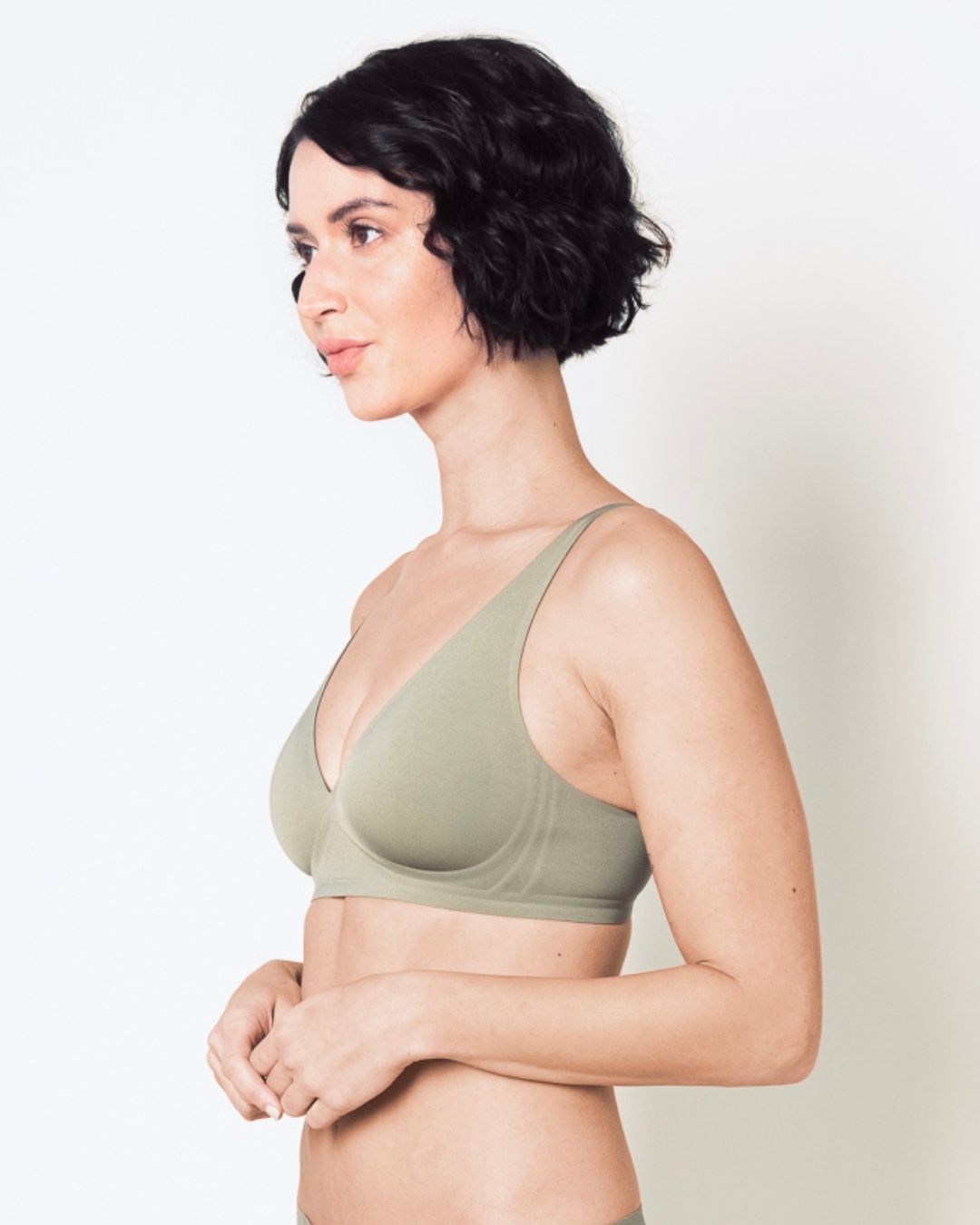 Buy Second Skin Lift Seamless Plunge Bra by Seamless Lingerie