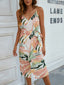 Buy Printed Tie-Waist Spaghetti Strap Dress by Faz