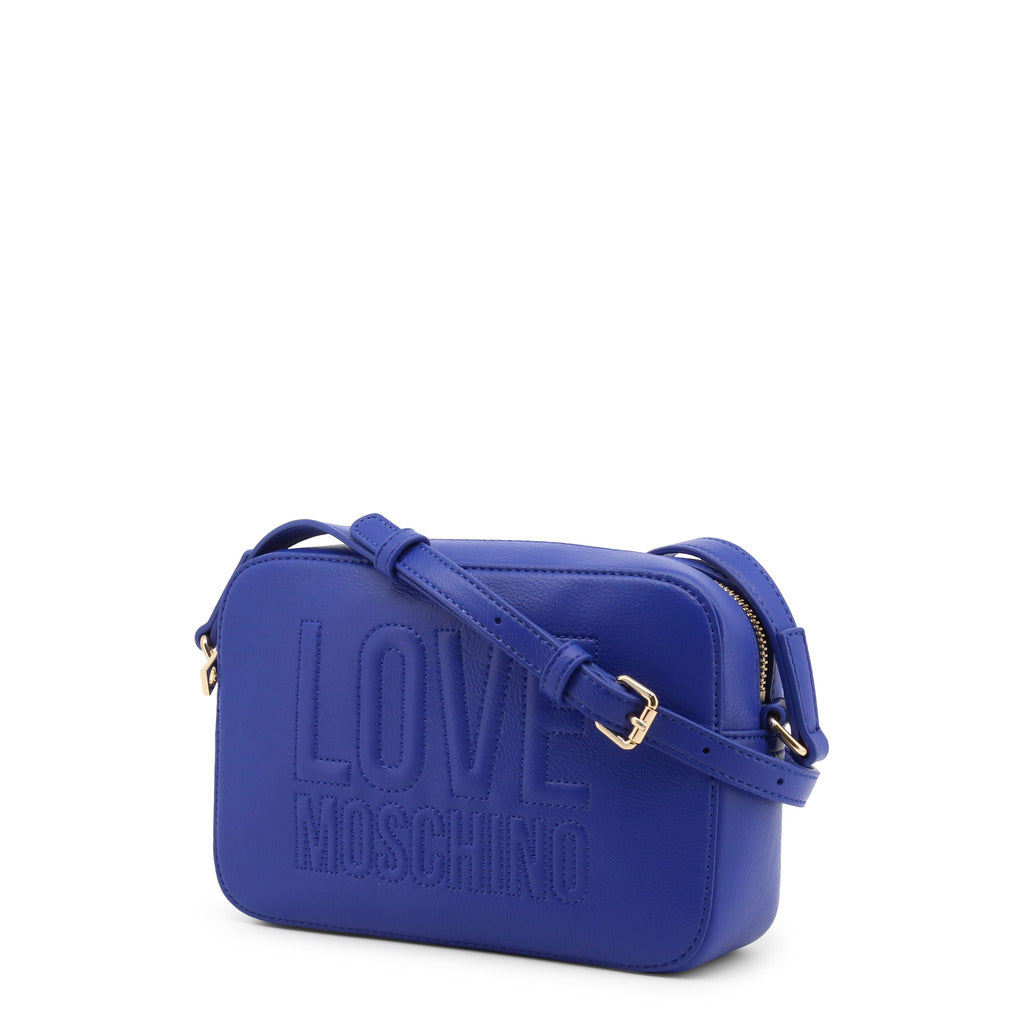 Buy Love Moschino Embossed Logo Crossbody Bag by Love Moschino