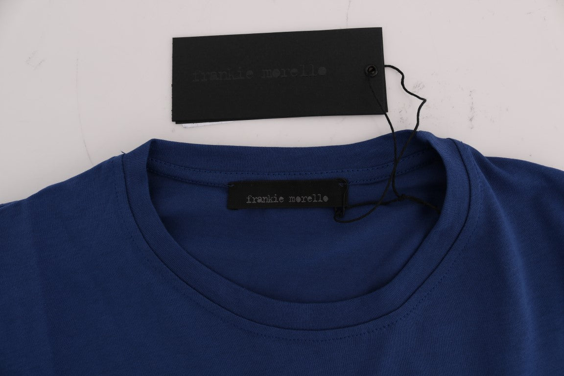 Buy Blue Cotton Maison T-Shirt by Frankie Morello