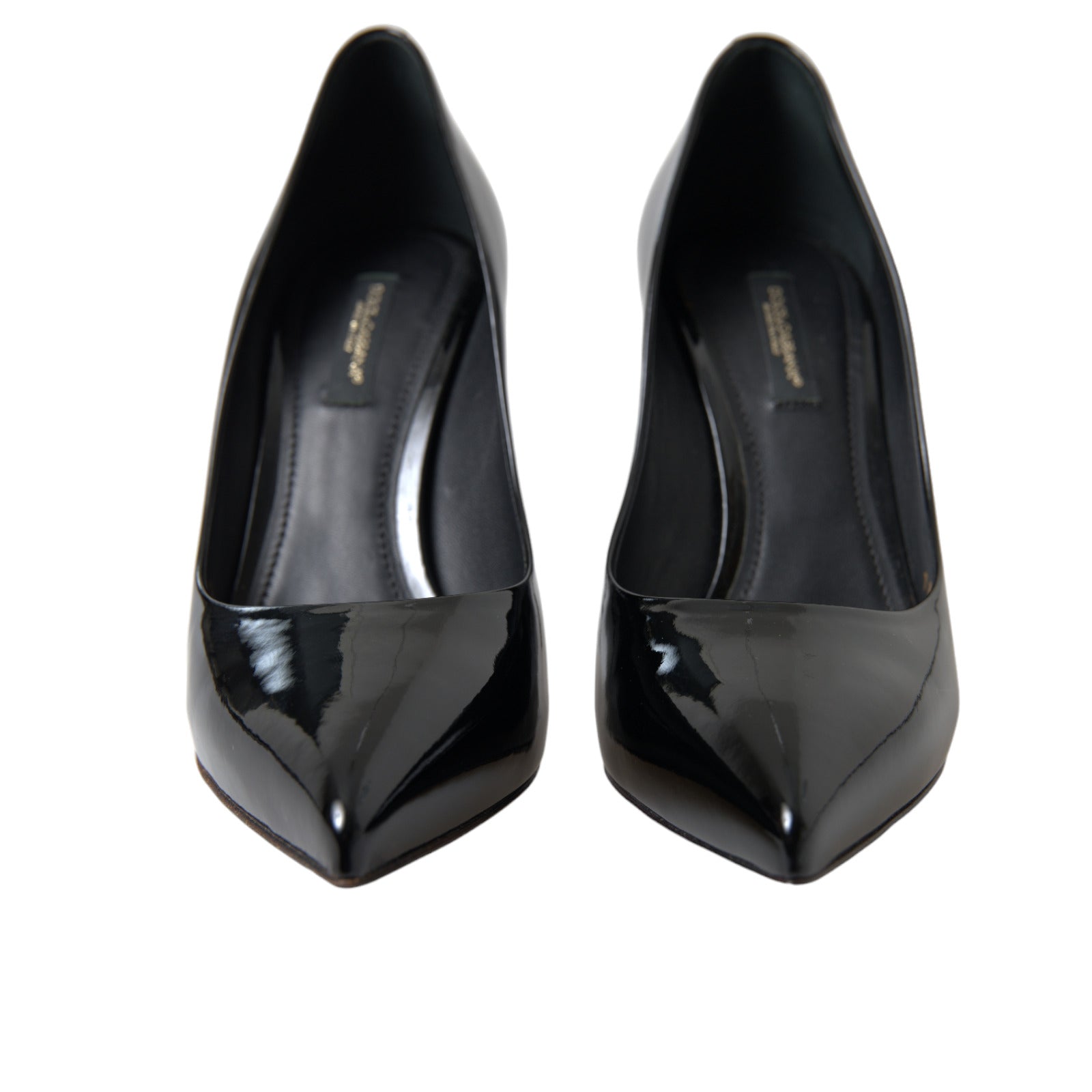 Elegant Black Patent Stiletto Heels