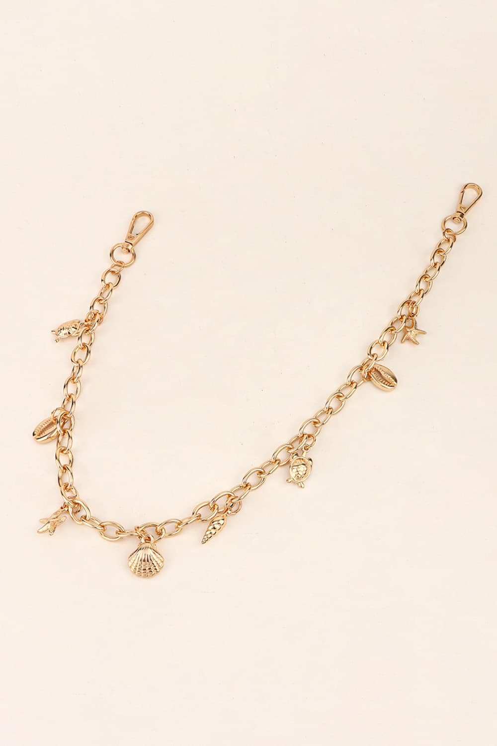 Buy Sea Element Charm Iron Chain Belt by Faz