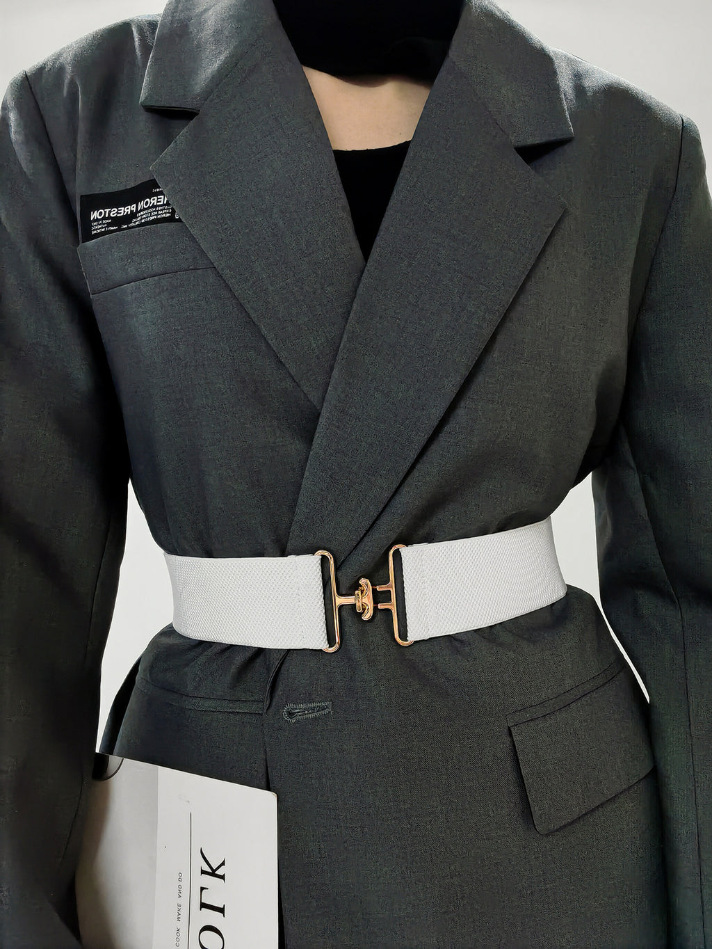 Buy Elastic Wide Belt by Faz