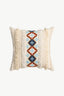 Buy 2 Styles Embroidered Fringe Detail Pillow Cover by Faz