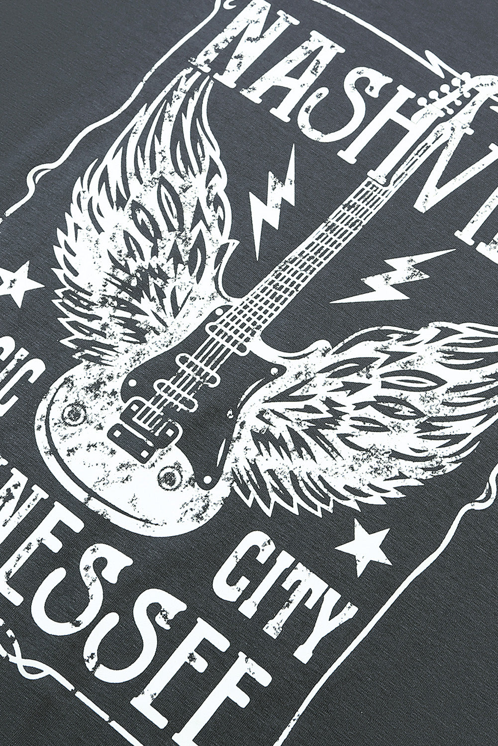 Buy NASHVILLE MUSIC CITY TENNESSEE Graphic T-Shirt by Faz