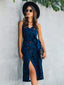 Buy Printed Tie-Waist Spaghetti Strap Dress by Faz