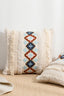 Buy 2 Styles Embroidered Fringe Detail Pillow Cover by Faz