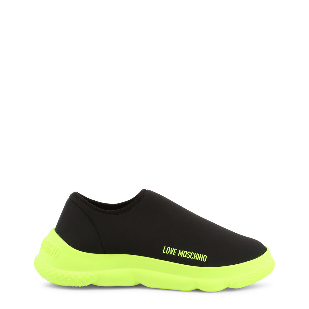 Buy Love Moschino Low Top Sock Trainers by Love Moschino