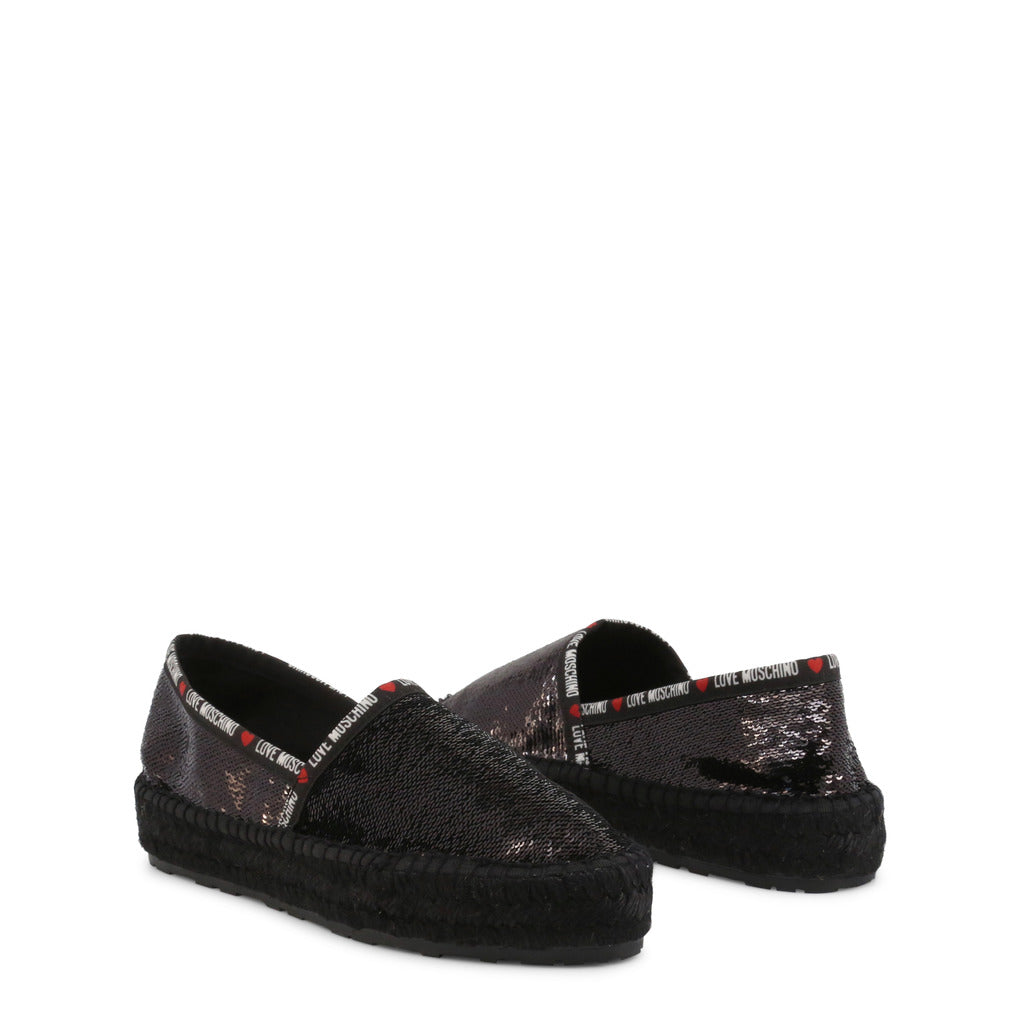 Love Moschino Slip-on Flat Shoes