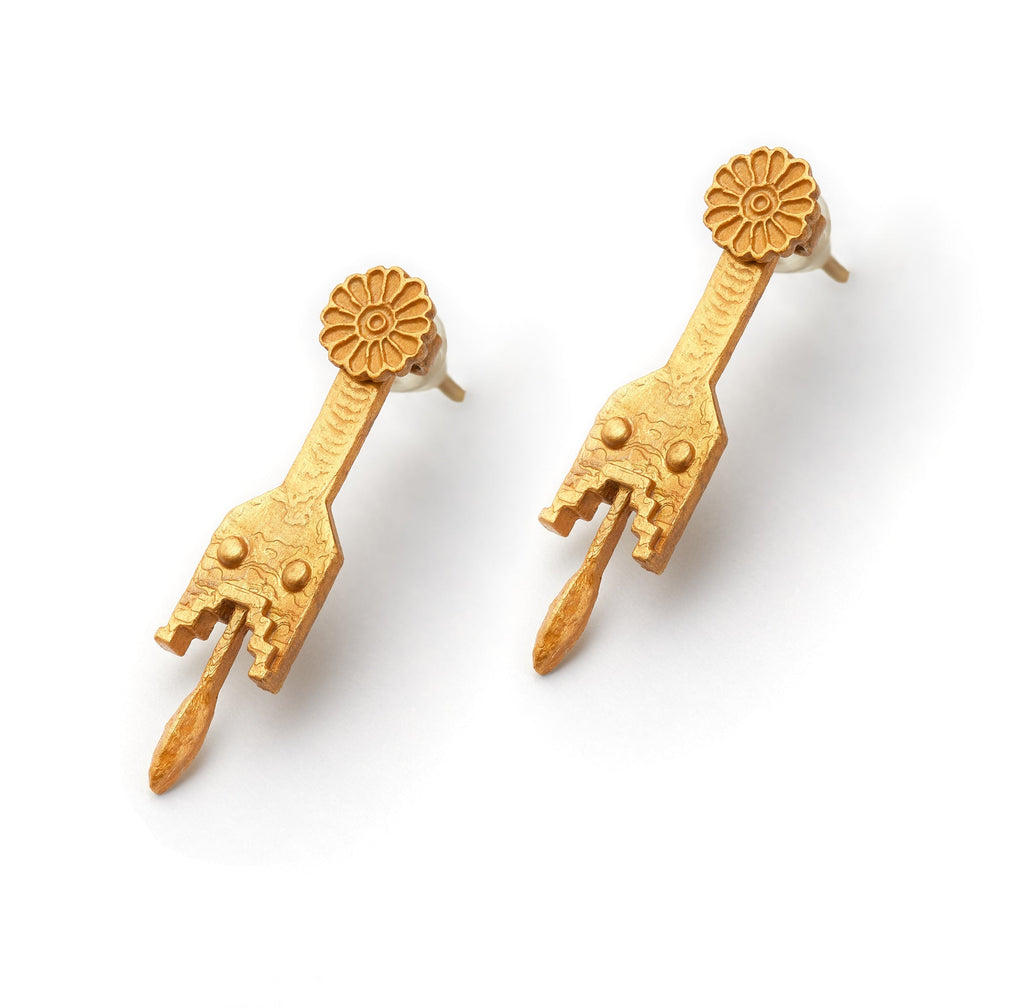 Buy Tree of Life Earrings by Arubani