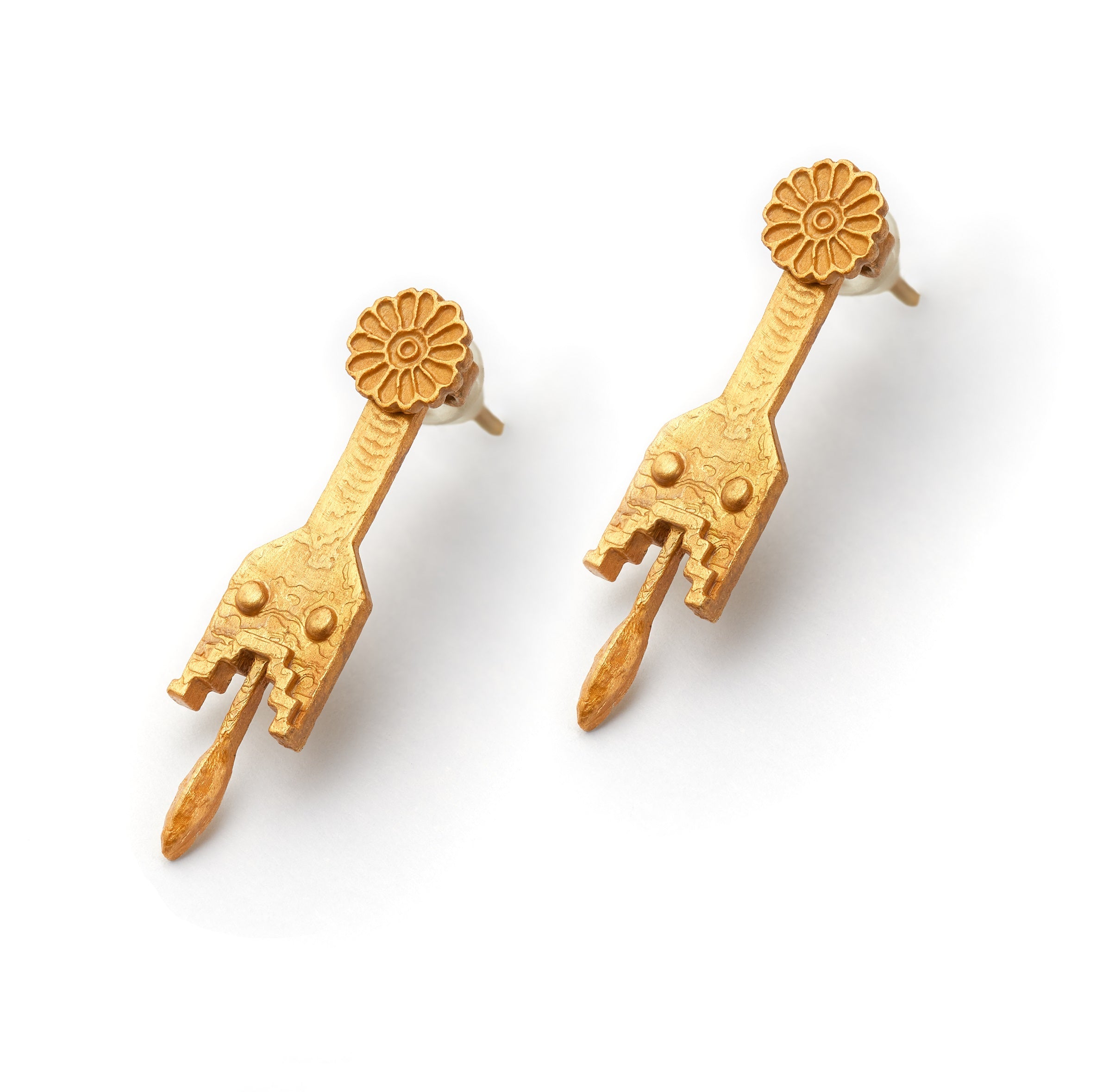 Buy Tree of Life Earrings by Arubani