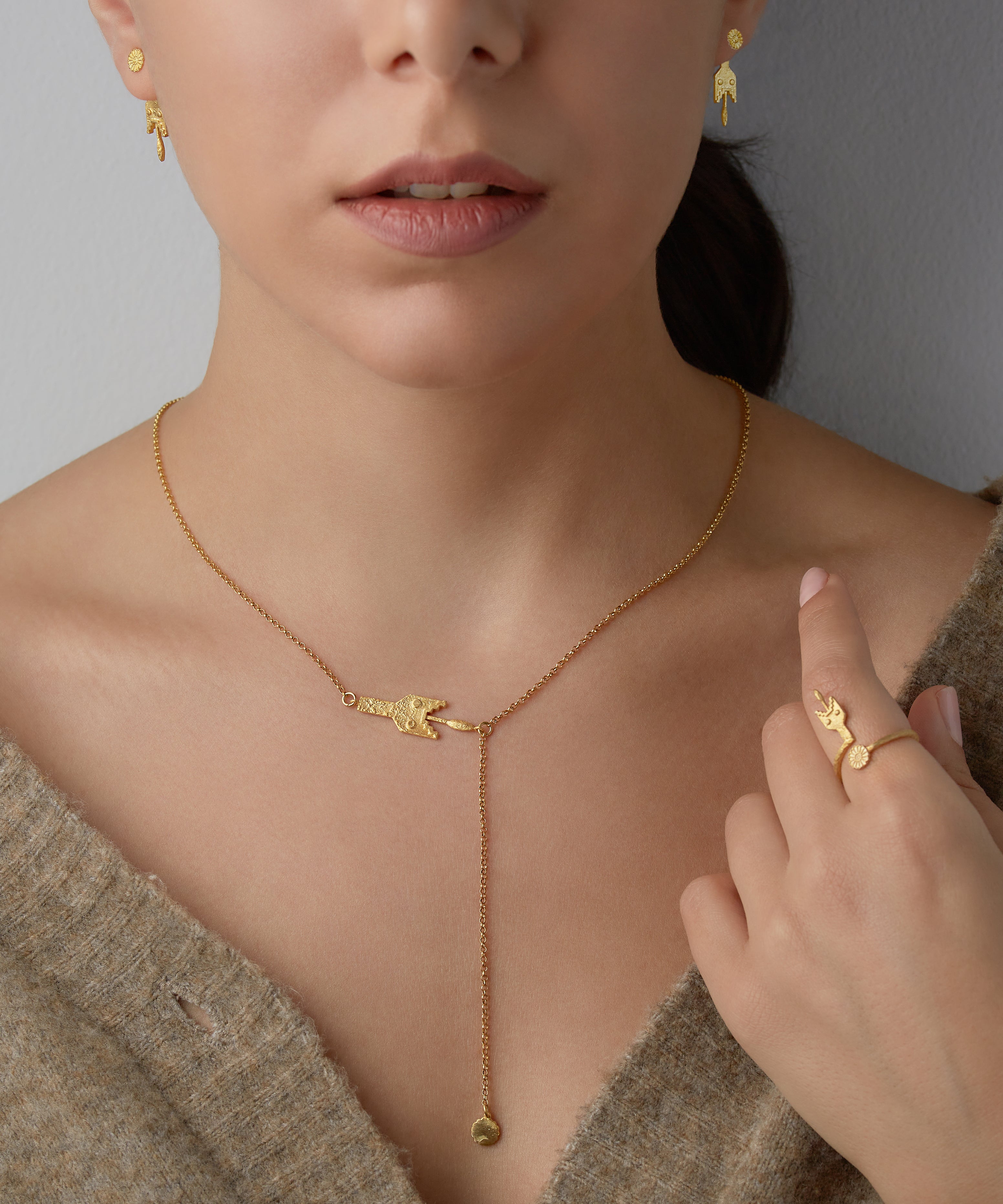 Buy Tree of Life Earrings by Arubani