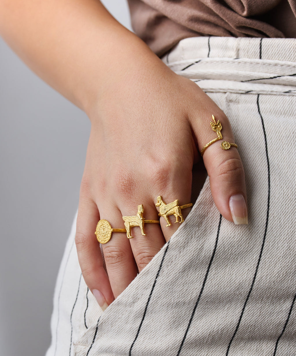 Buy Tree of Life Ring by Arubani