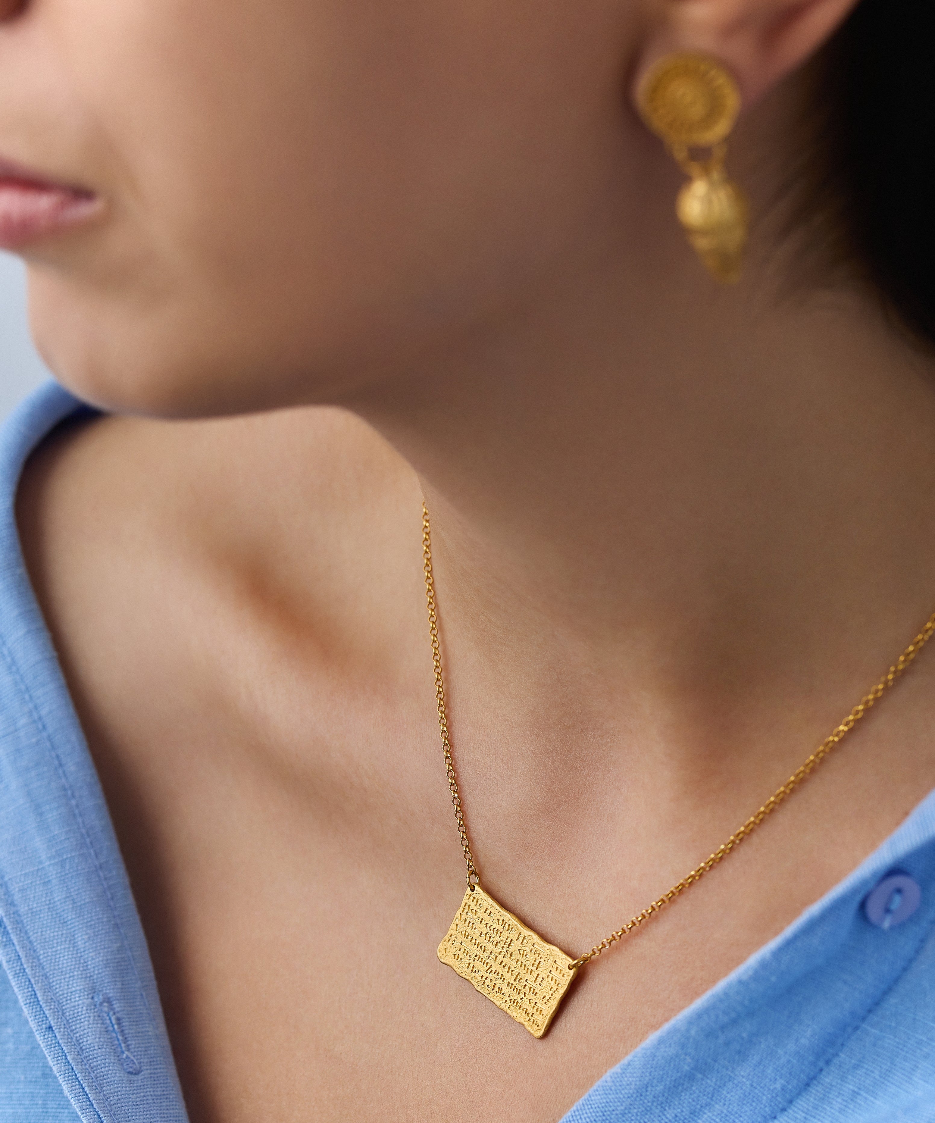 Buy Erebuni Cuneiform Necklace by Arubani