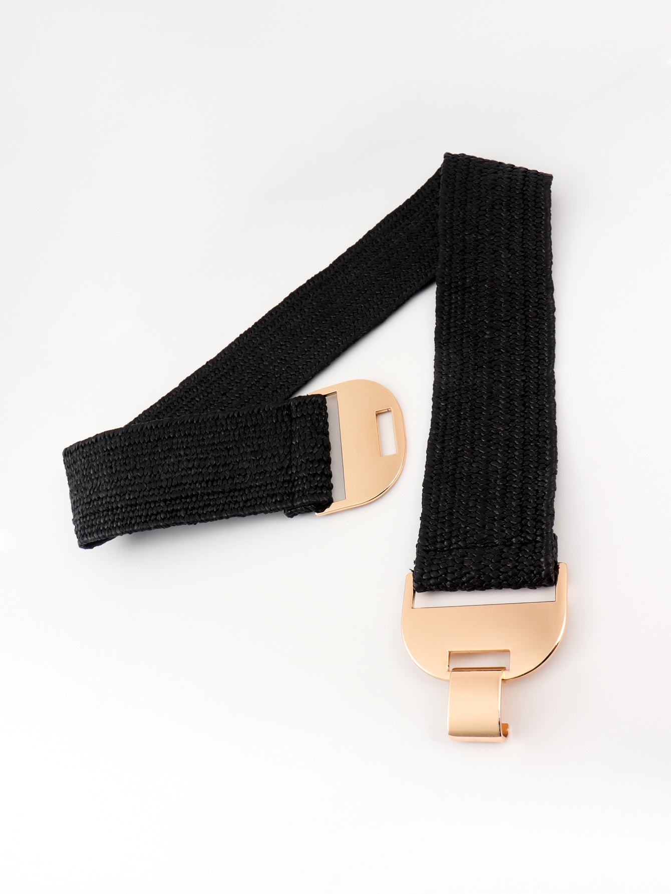 Buy Alloy Buckle Elastic Belt by Faz