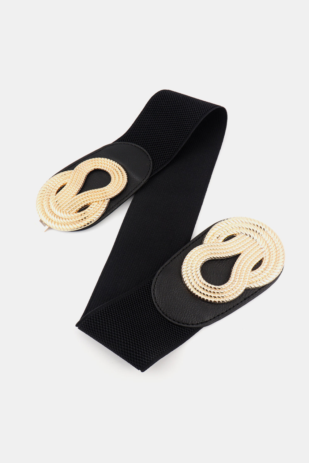 Buy Twisted Alloy Buckle Wide Belt by Faz