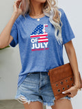 Buy 4th OF JULY INDEPENDENCE DAY Graphic Tee by Faz