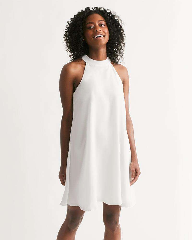 Buy Women's Halter Dress Stay Beautiful Be Beautiful Be You by Vavoom Vodka | Voted Best Vodka Of 2020 by Vavoom Vodka | Voted Best Vodka Of 2020