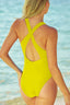 Buy Crisscross Back One-Piece Swimsuit by Faz