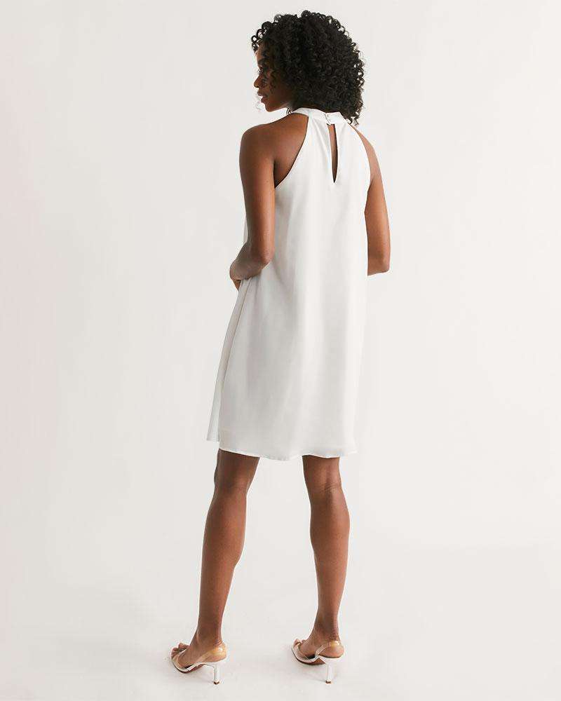 Buy Women's Halter Dress Stay Beautiful Be Beautiful Be You by Vavoom Vodka | Voted Best Vodka Of 2020 by Vavoom Vodka | Voted Best Vodka Of 2020