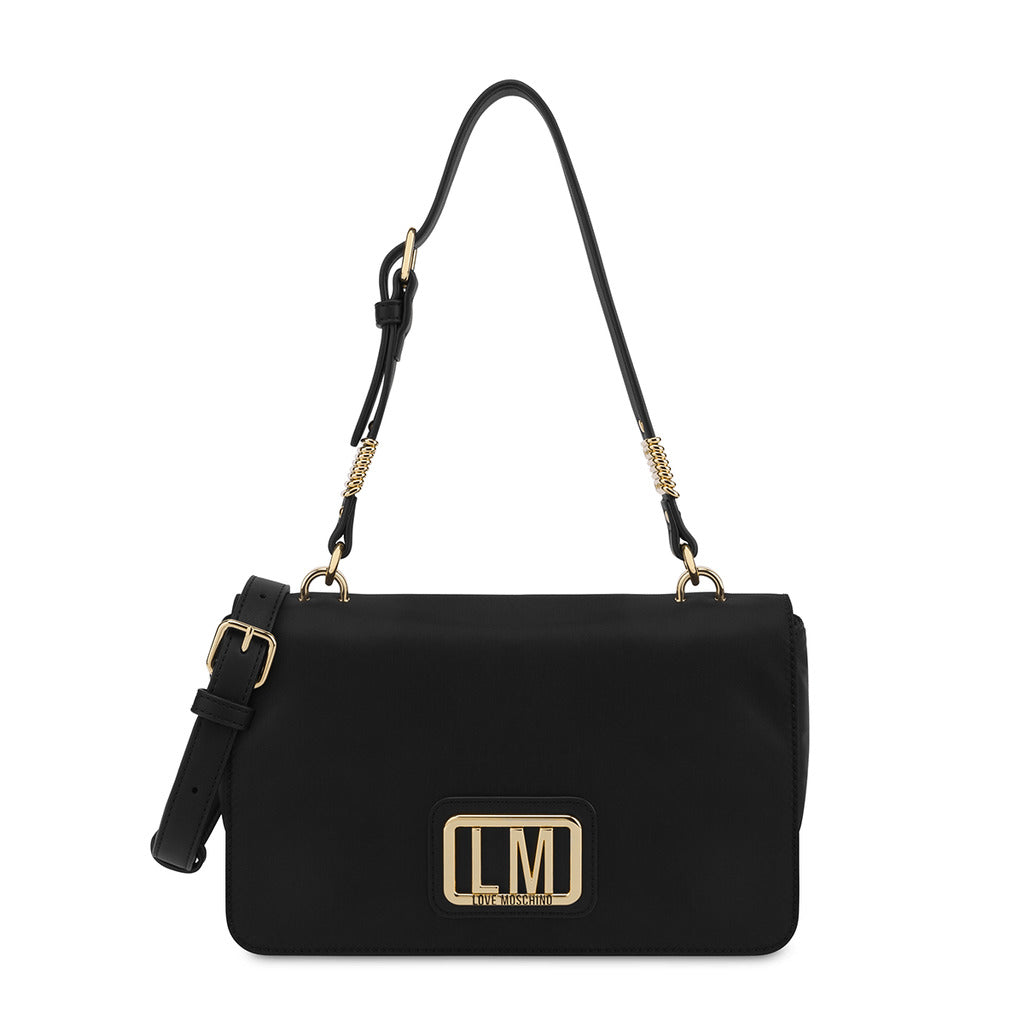 Buy Love Moschino Logo-plaque Magnetic Closure Shoulder Bag by Love Moschino