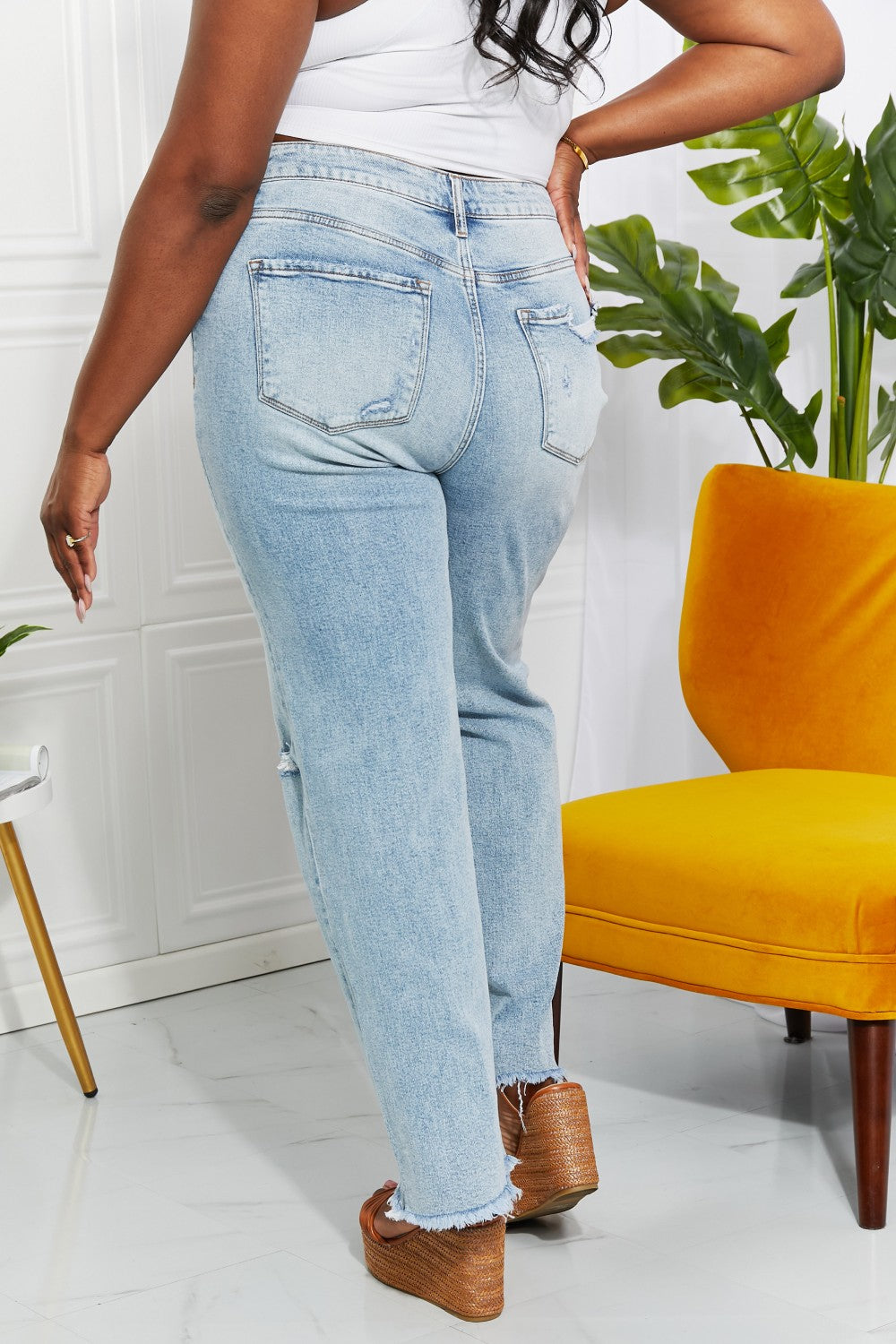 Buy Allie 90's Dad Jean by Vervet by Flying Monkey