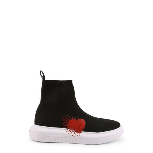 Buy Love Moschino Heart Motif Chunky Sock Trainers by Love Moschino