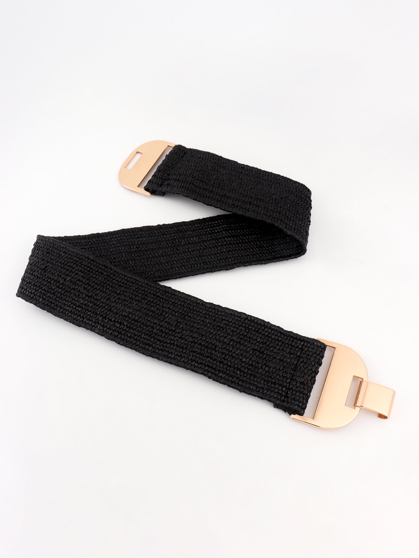 Buy Alloy Buckle Elastic Belt by Faz