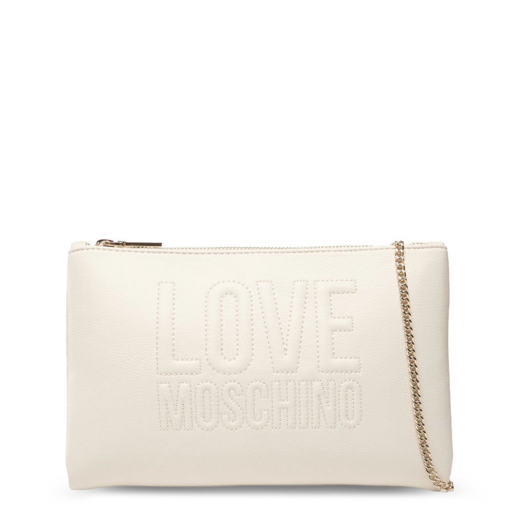Buy Love Moschino Embossed Logo Clutch Bag by Love Moschino
