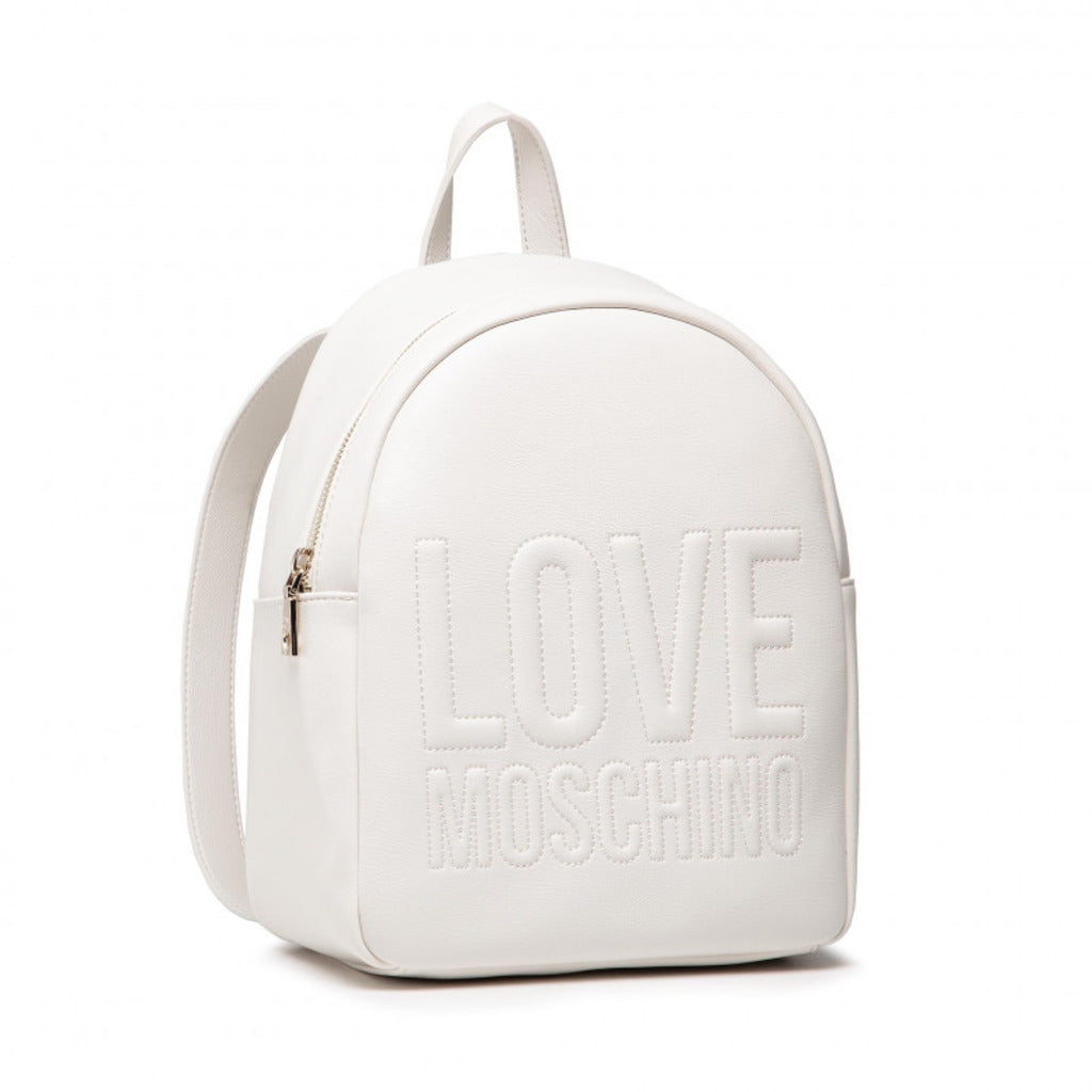 Buy Love Moschino Embossed Logo Rucksack by Love Moschino