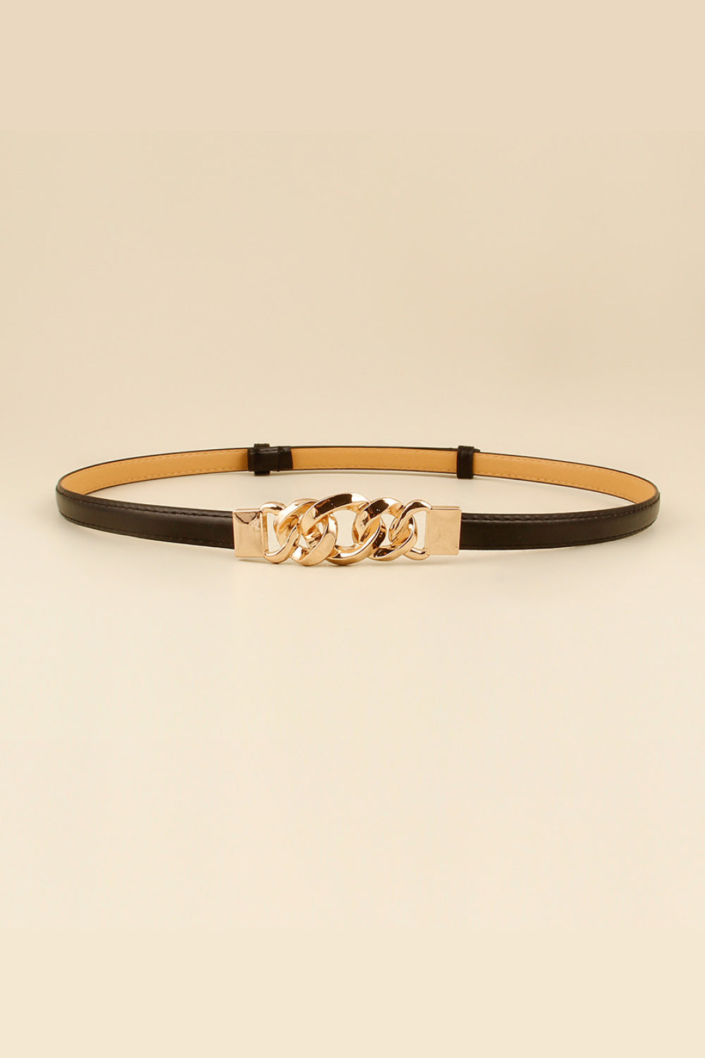 Buy PU Skinny Belt by Faz