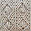 The Decor Nook Off White Macrame Designer Cushion Cover by Distacart