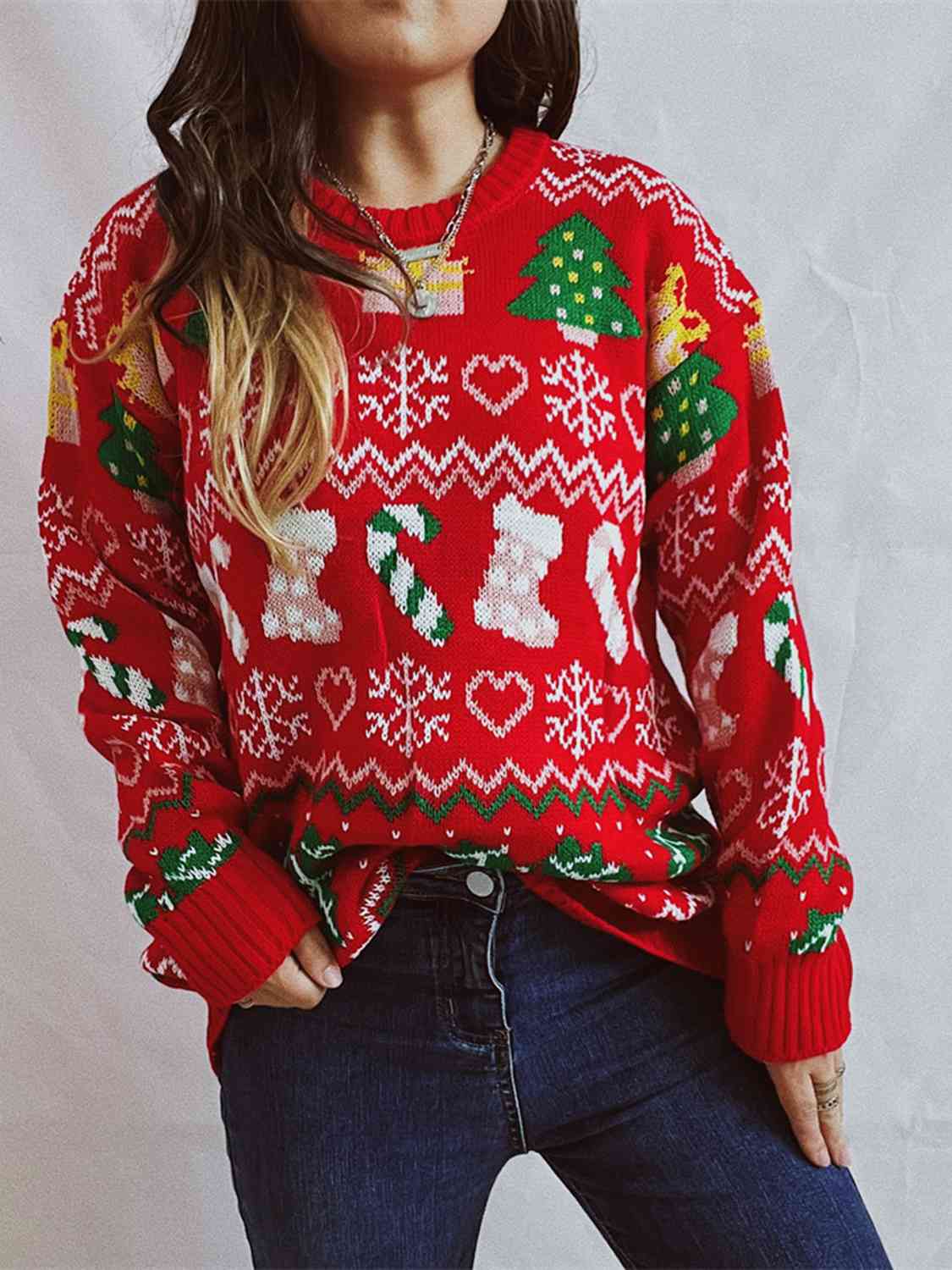Buy Christmas Element Sweater by Faz