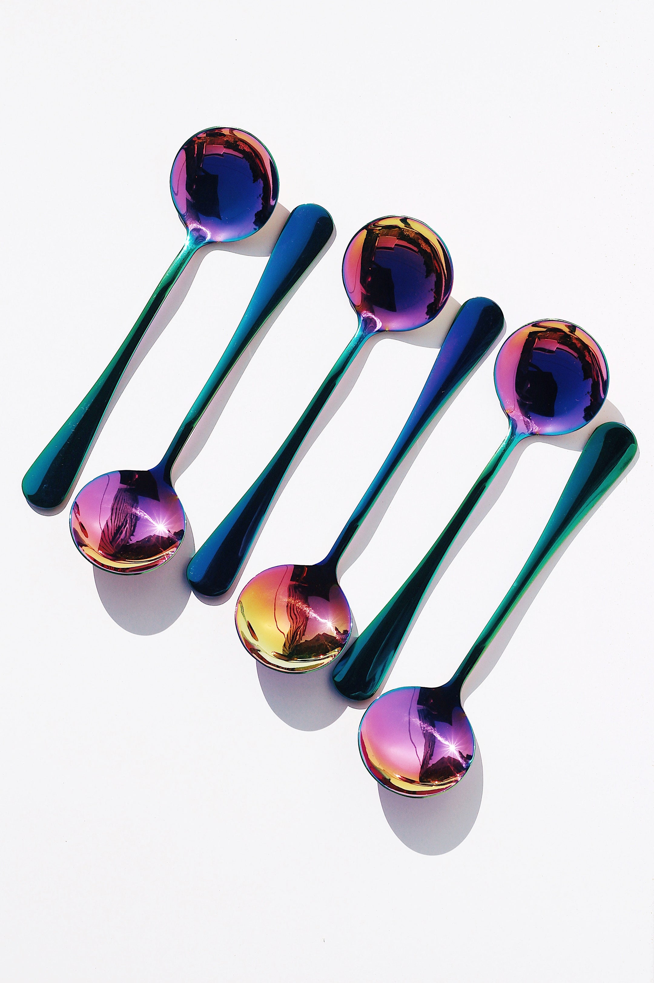 Buy The Big Dipper: Rainbow | Umeshiso Cupping Spoon by Bean & Bean Coffee Roasters by Bean & Bean Coffee Roasters