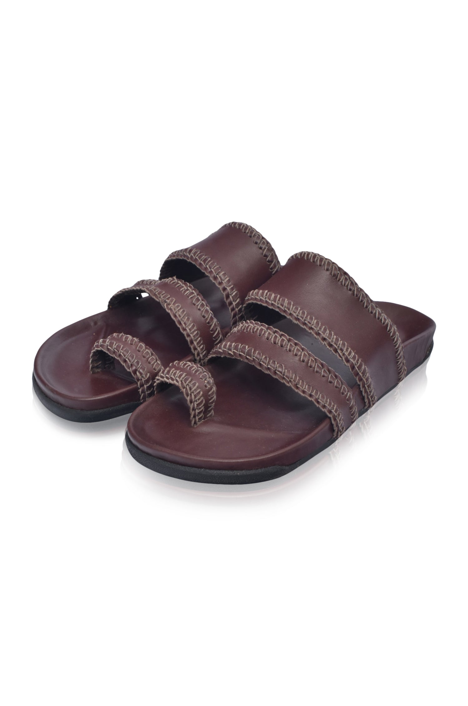 Buy Amigo Leather Slides by ELF