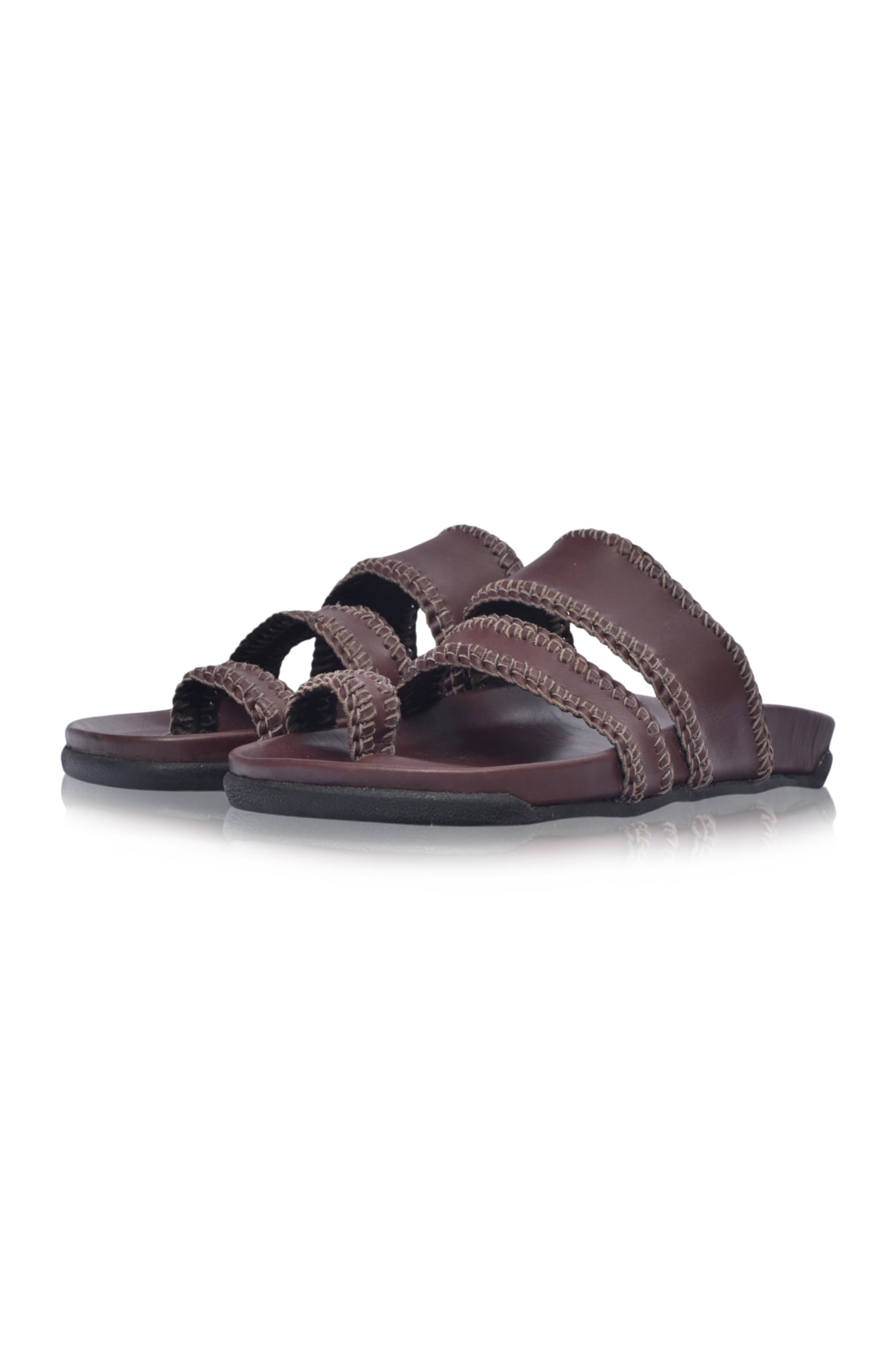 Buy Amigo Leather Slides by ELF